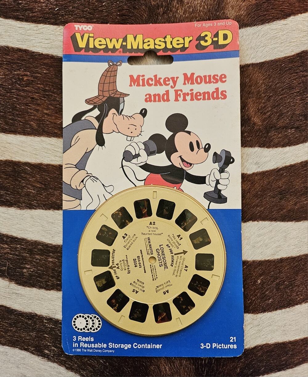 Vintage NEW 1991 View Master Mickey Mouse And Friends 3D Tyco